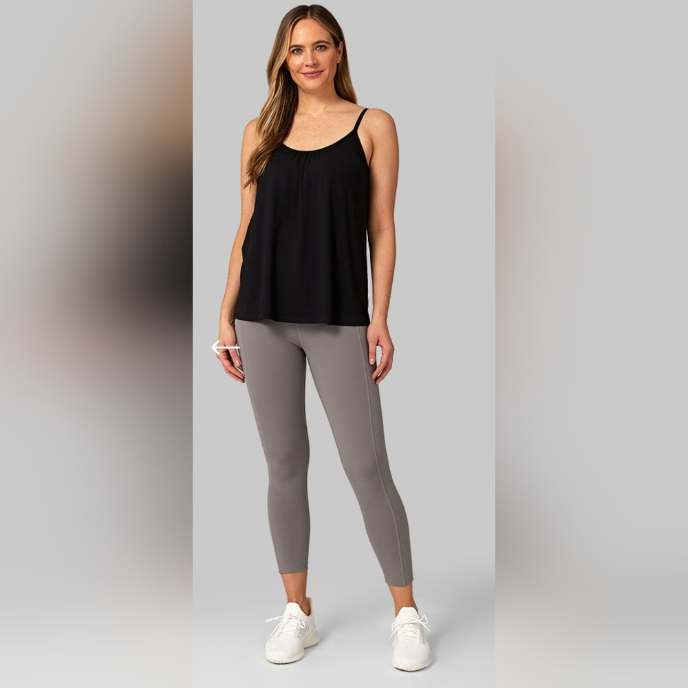 32 DEGREES Women's Cool Flowy Bra Cami/ with Built-Cups.S-XL Lightweight.